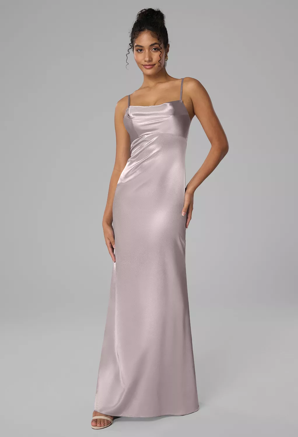 AW Morgan Taupe  Black Tie Wedding Guest Dresses